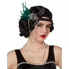 '20s Beaded Feather Headband at Spirit Halloween