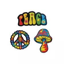 '60s Hippie Patch Set at Spencer's