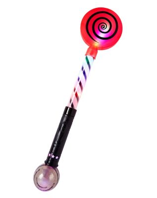 Light-Up LED Scary Clown Wand
