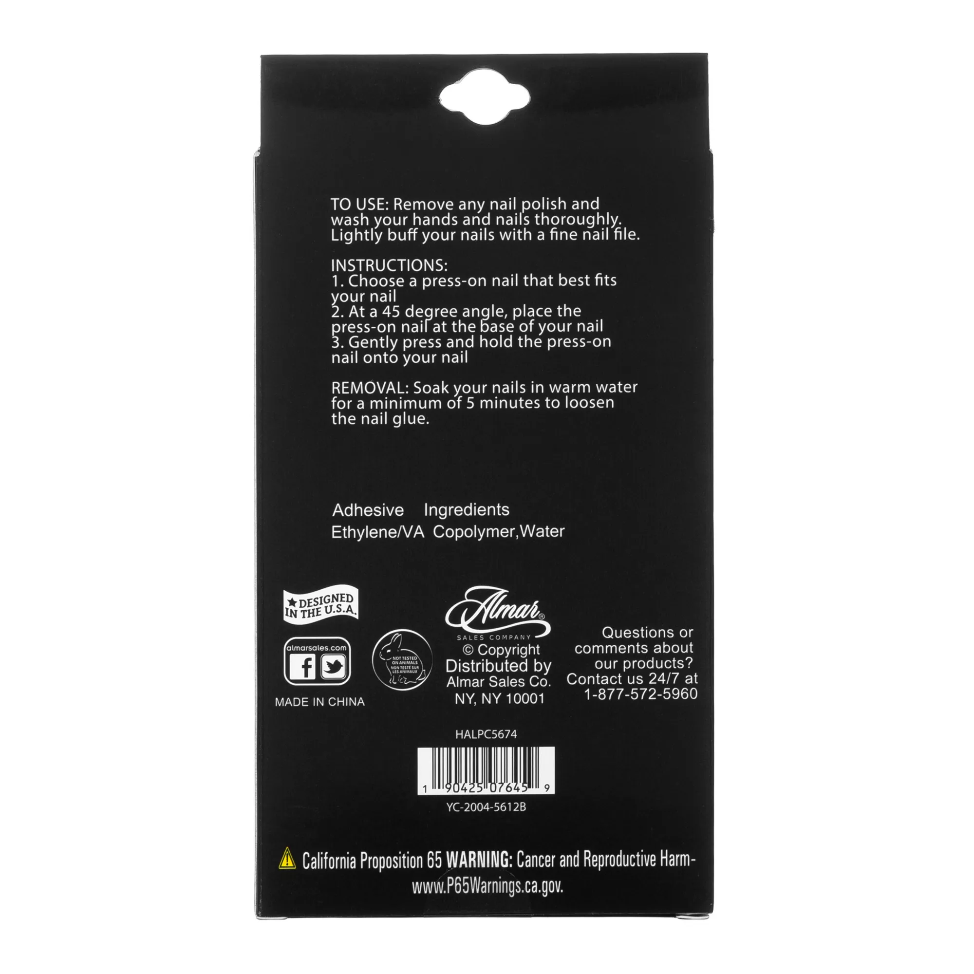 Spider Press On Nails at Spirit Halloween