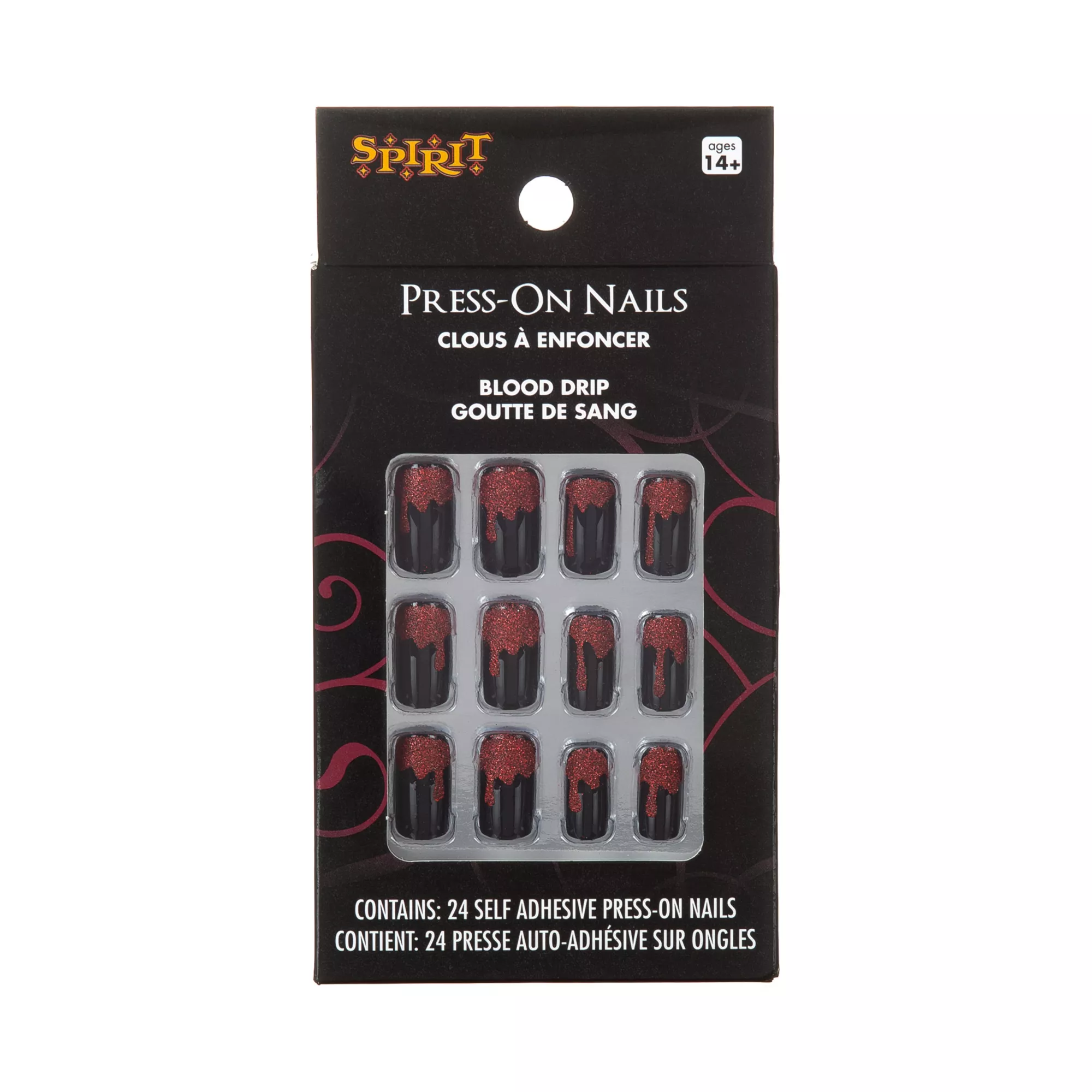 Dripping Blood Press-On Nails at Spencer's