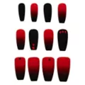Red and Black Press On Nails at Spirit Halloween