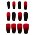 Red and Black Press On Nails at Spirit Halloween