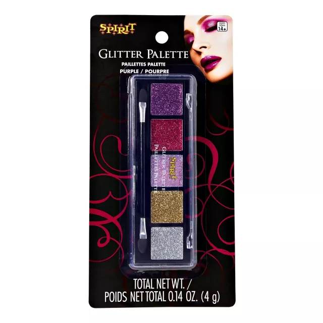 Purple Glitter Palette - 5 Count at Spirit Halloween