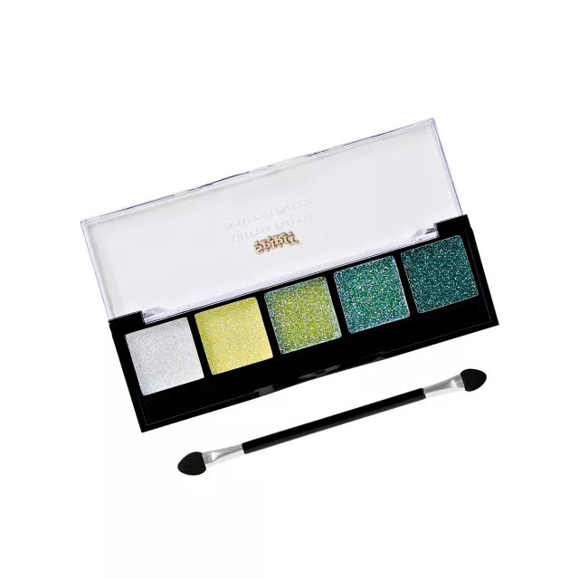 Green Glitter Palette - 5 Count at Spencer's