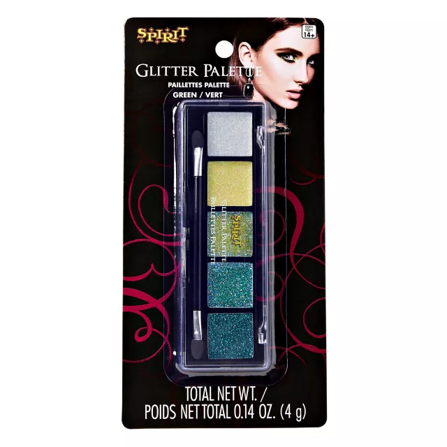 Green Glitter Palette - 5 Count at Spencer's