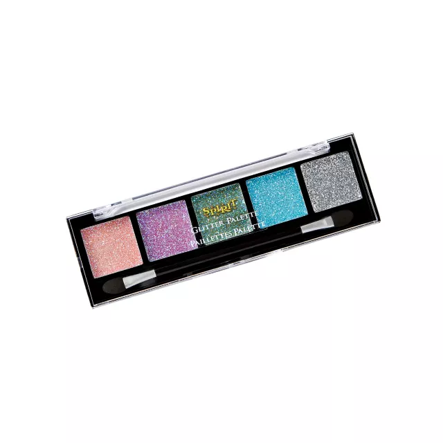Pastel Glitter Palette - 5 Count at Spencer's