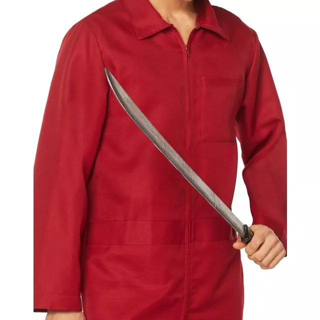 Adult Red Horror Jumpsuit at Spencer's