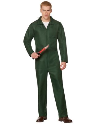 Adult Green Mechanic Jumpsuit - Spirithalloween.com