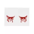 Red Glitter Tears at Spirit Halloween