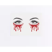 Red Glitter Tears at Spirit Halloween