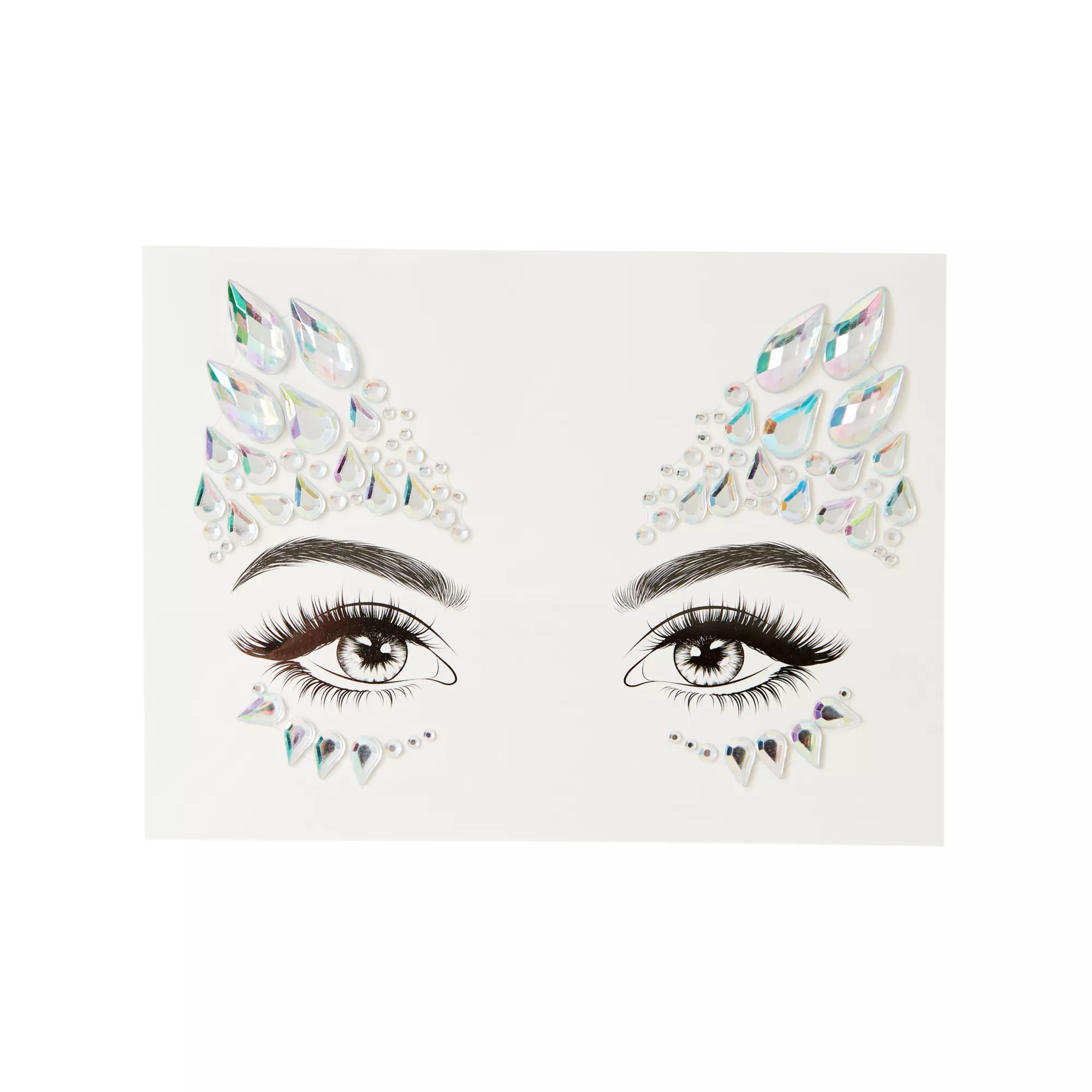 Jewel Face Decal at Spirit Halloween