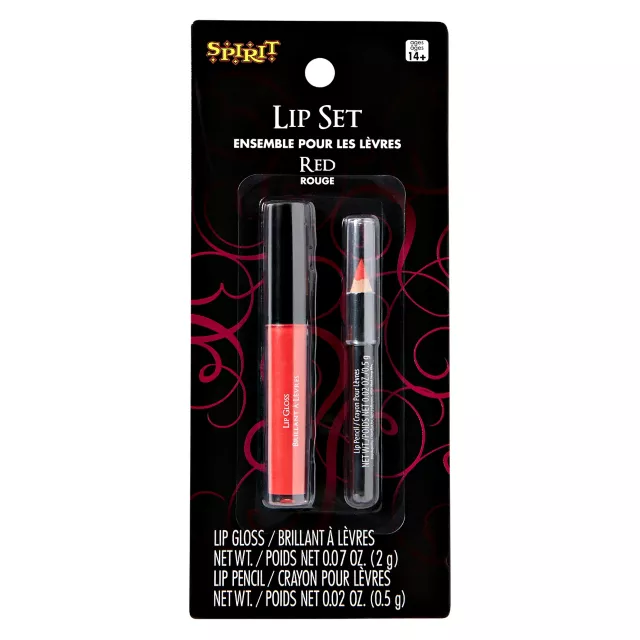 Red Lip Set at Spirit Halloween