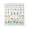 Clear Press On Gem Stones 65 Piece Set at Spirit Halloween