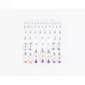 Clear Press On Gem Stones 65 Piece Set at Spirit Halloween