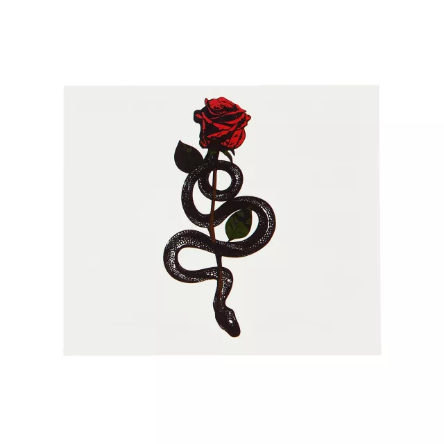 Snake Rose Body Tattoo at Spirit Halloween