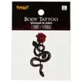Snake Rose Body Tattoo at Spirit Halloween