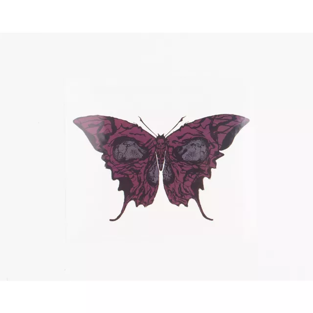 Butterfly Skull Temporary Tattoo at Spirit Halloween
