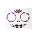 Sugar Skull Face Decal at Spirit Halloween