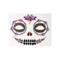 Sugar Skull Face Decal at Spirit Halloween
