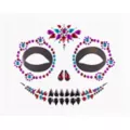 Sugar Skull Face Decal at Spirit Halloween