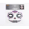 Sugar Skull Face Decal at Spirit Halloween