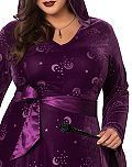 Adult Velvet Celestial Robe