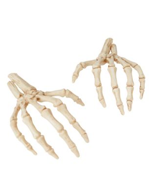 Bone Colored Large Skeleton Hands