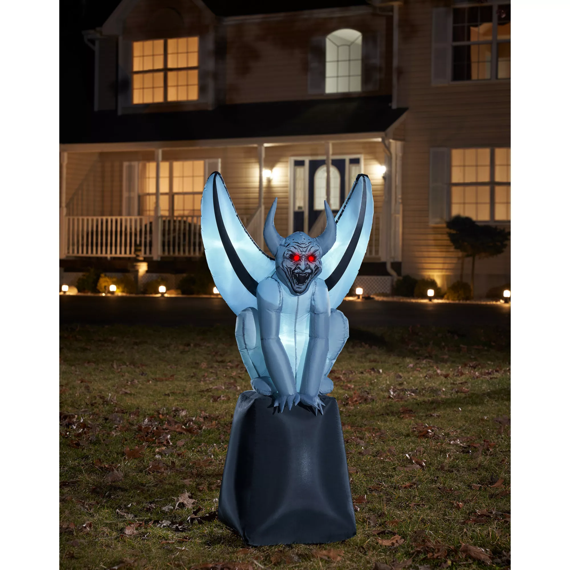 5 Ft Light-Up Gargoyle Inflatable Decoration at Spirit Halloween