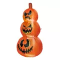 4 Ft Light-Up Pumpkin Stack Inflatable Decoration at Spirit Halloween