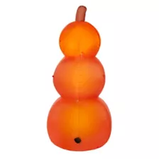 4 Ft Light-Up Pumpkin Stack Inflatable Decoration at Spirit Halloween