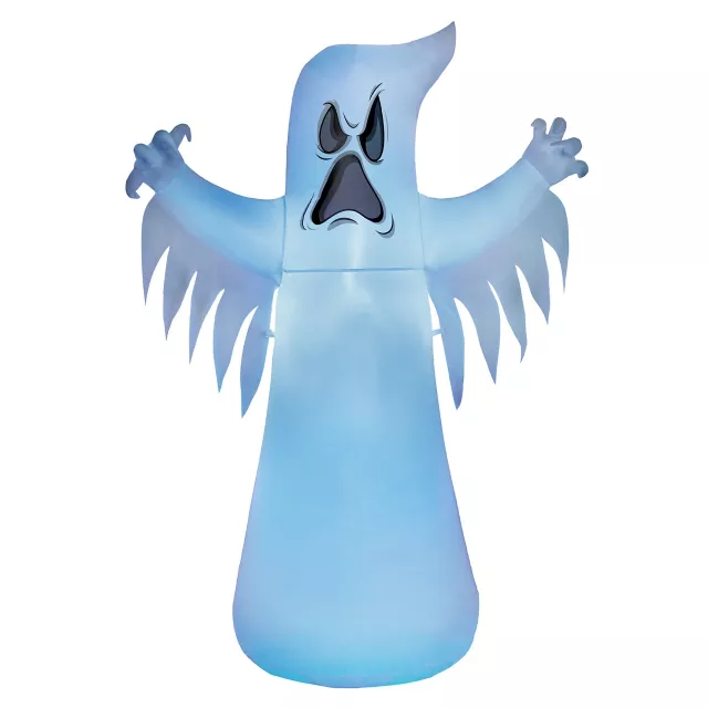 4 Ft Light-Up Ghost Inflatable Decoration at Spirit Halloween