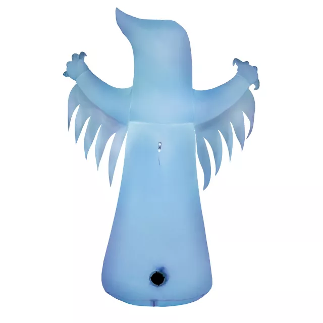 4 Ft Light-Up Ghost Inflatable Decoration at Spirit Halloween