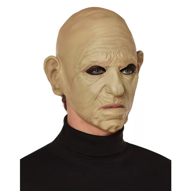 Bald Old Man Full Mask at Spirit Halloween