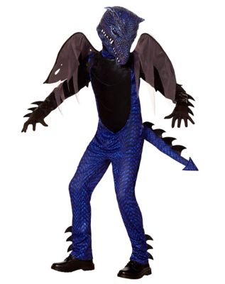 Kids Dark Dragon Costume 