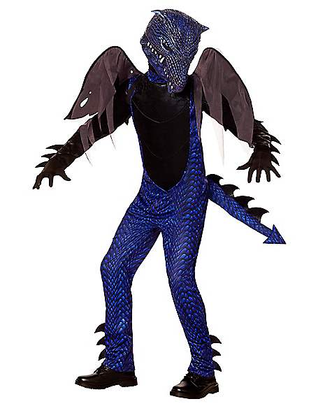 goose Napier ammunition Kids Dark Dragon Costume - Spirithalloween.com