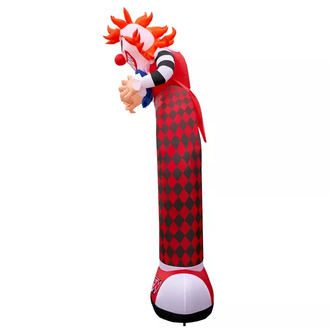 12 Ft LED Scary Clown Archway Inflatable Decoration at Spirit Halloween