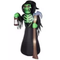 8 Ft Grim Reaper Light-Up Inflatable Decoration at Spirit Halloween