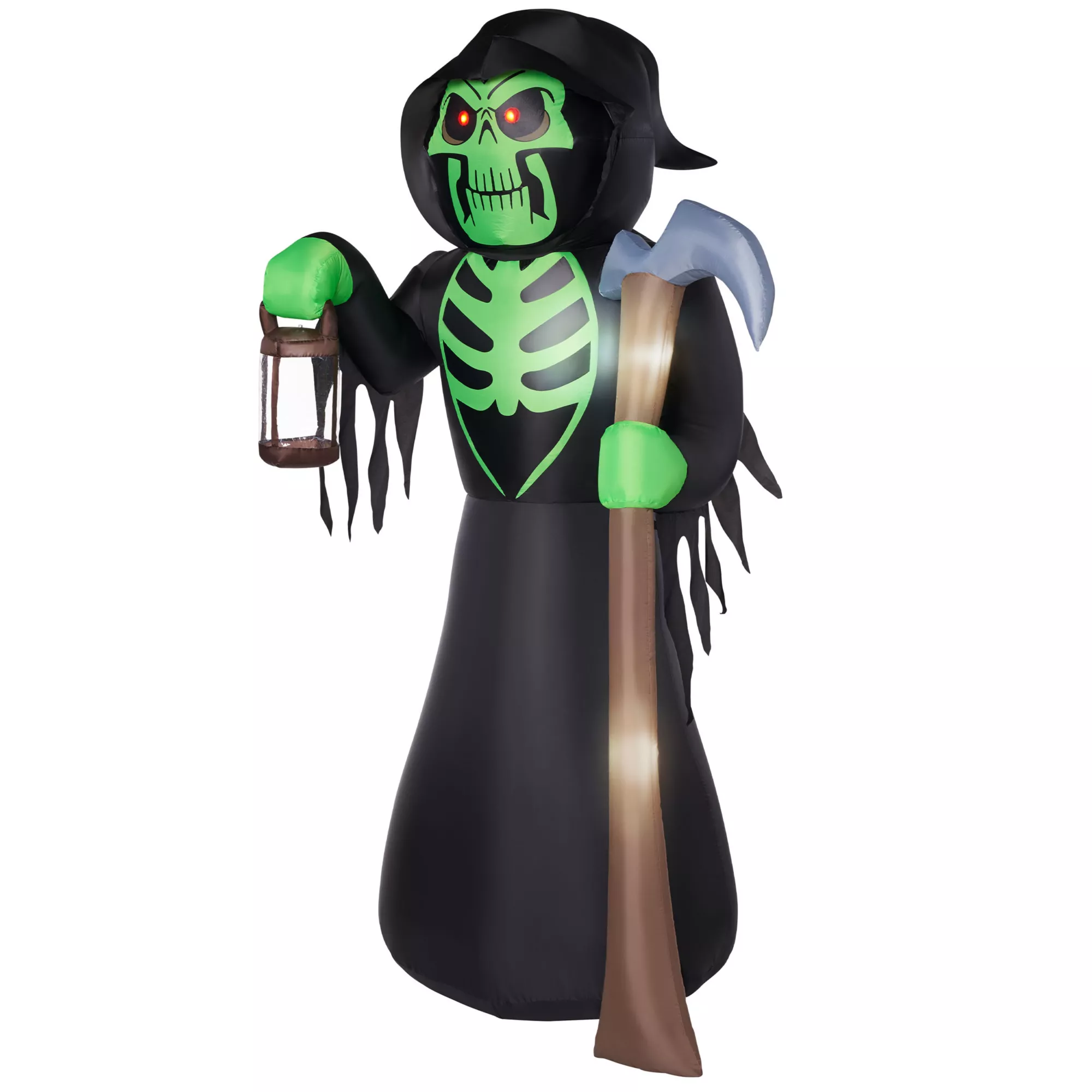8 Ft Grim Reaper Light-Up Inflatable Decoration at Spirit Halloween