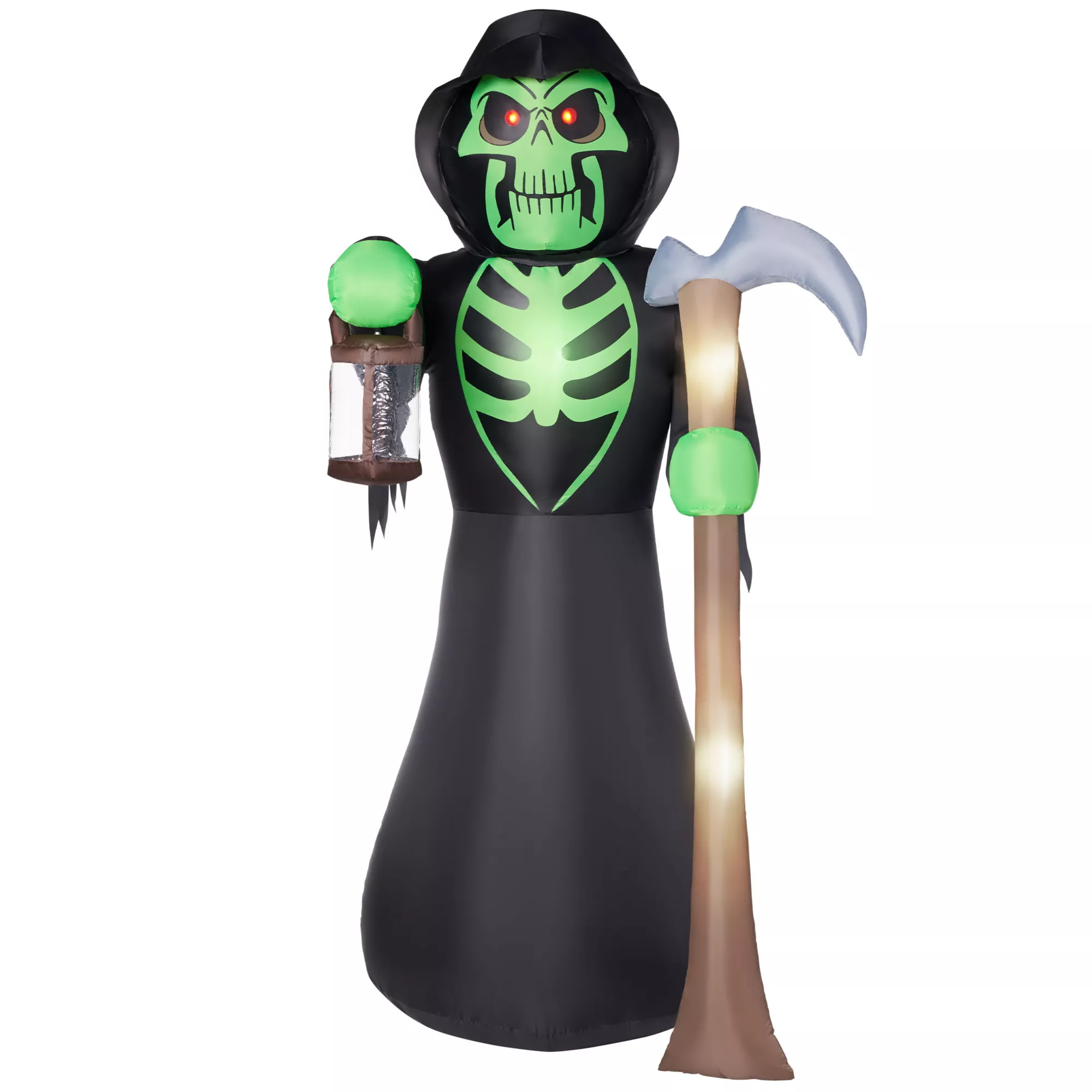 8 Ft Grim Reaper Light-Up Inflatable Decoration at Spirit Halloween