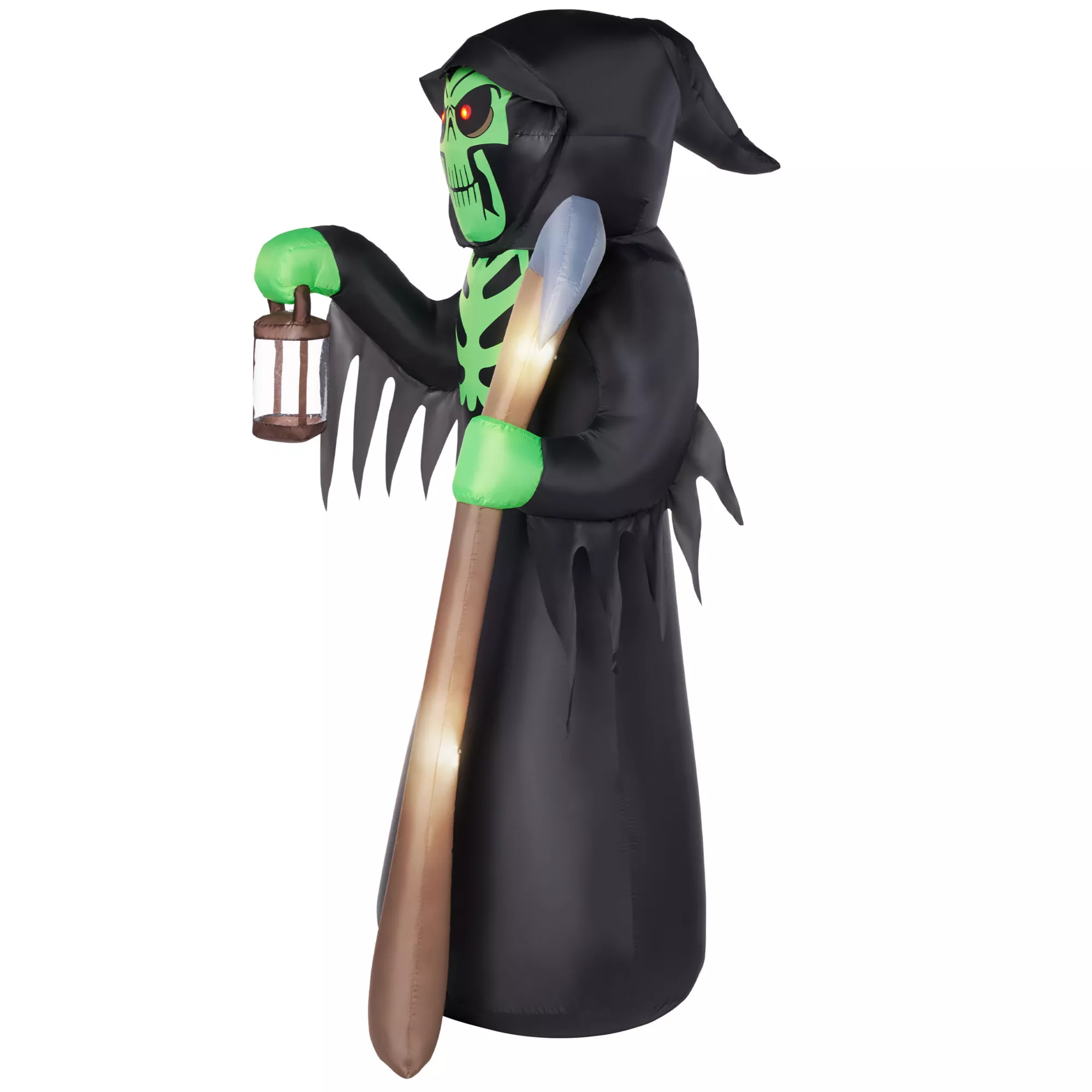 8 Ft Grim Reaper Light-Up Inflatable Decoration at Spirit Halloween