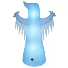 8 Ft Light-Up Ghost Inflatable Decoration at Spirit Halloween