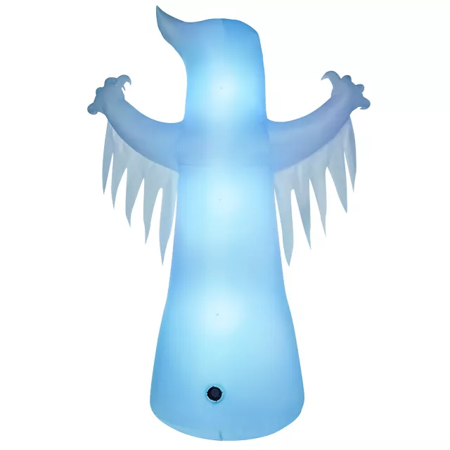 8 Ft Light-Up Ghost Inflatable Decoration at Spirit Halloween