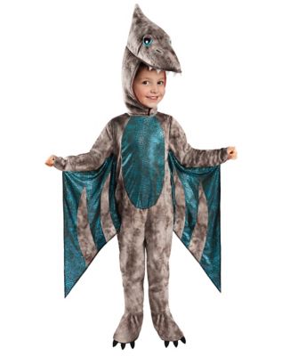 HalloweenCostumes.com Small Pterodactyl Costume for Kids, Green/Yellow