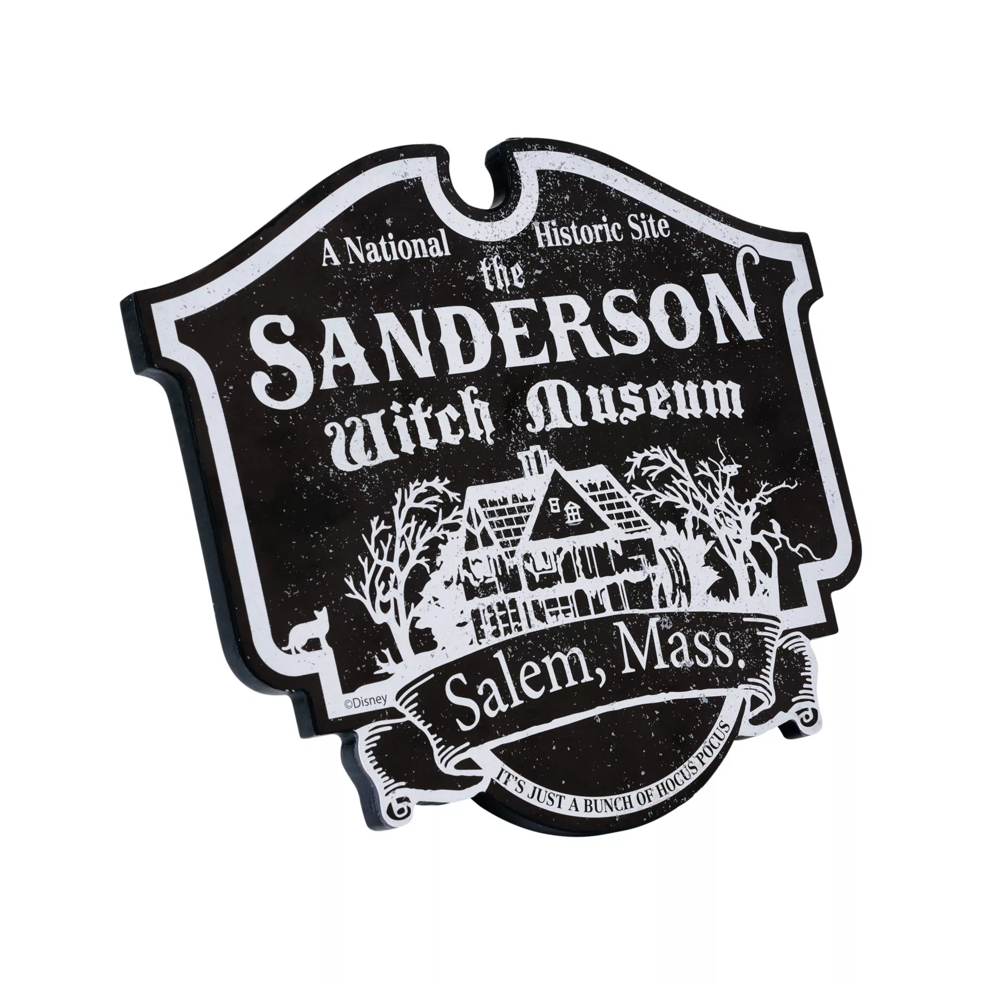 Sanderson Museum of Witchcraft Sign - Hocus Pocus at Spirit Halloween