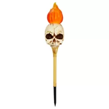 LED Spooky Skull Torch Pathway Marker at Spirit Halloween