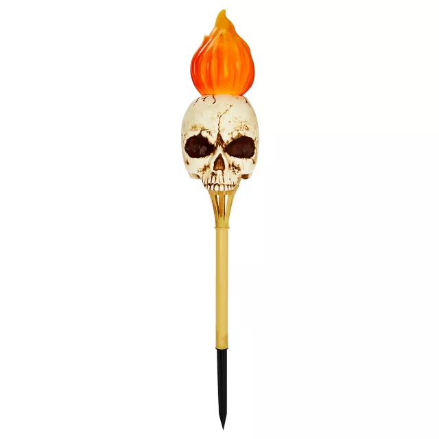 LED Spooky Skull Torch Pathway Marker at Spirit Halloween