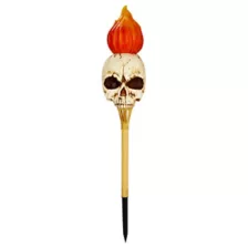 LED Spooky Skull Torch Pathway Marker at Spirit Halloween