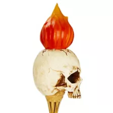 LED Spooky Skull Torch Pathway Marker at Spirit Halloween