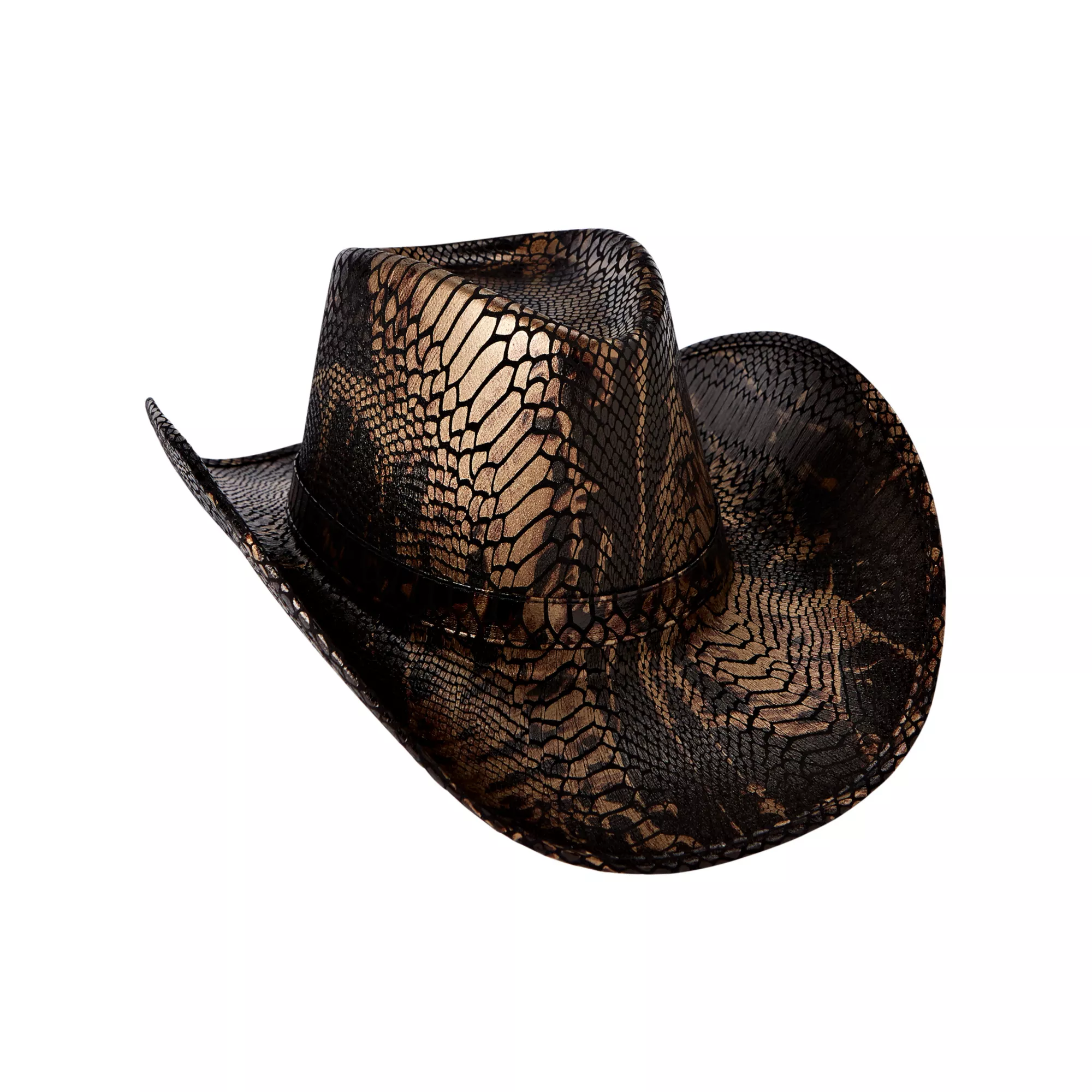 Snakeskin Cowboy Hat at Spirit Halloween